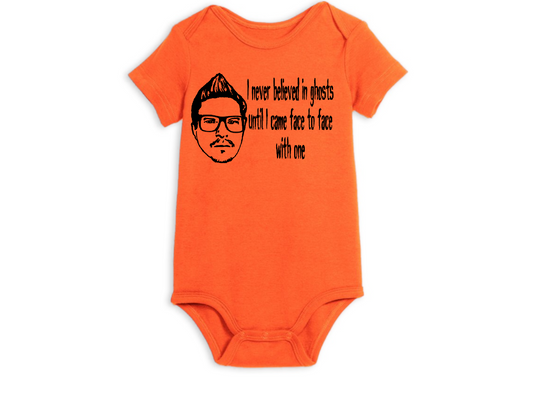 Believe Ghost Adventures Childrens Bodysuit Newborn 24 Months Horror Halloween