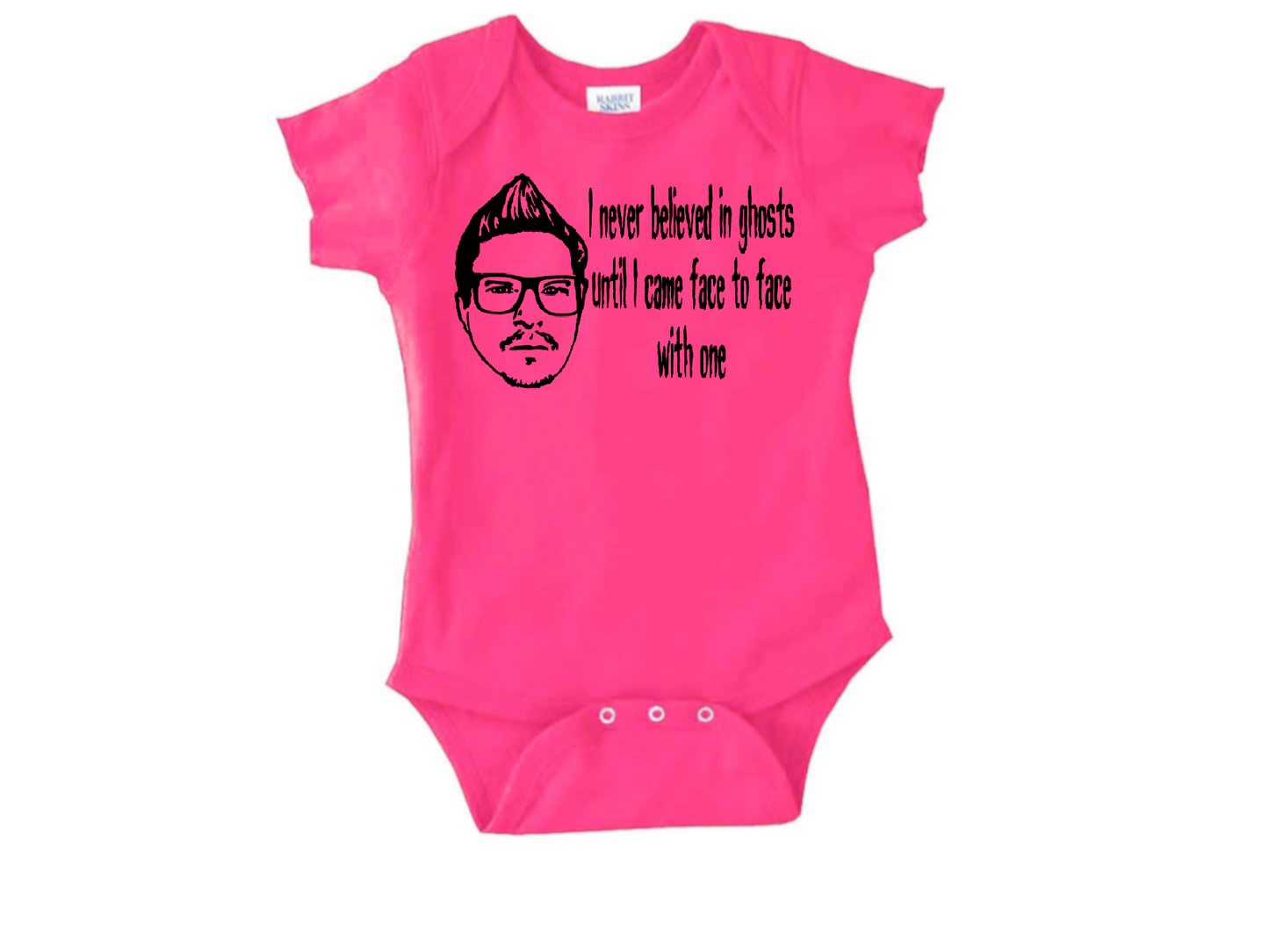 Believe Ghost Adventures Childrens Bodysuit Newborn 24 Months Horror Halloween