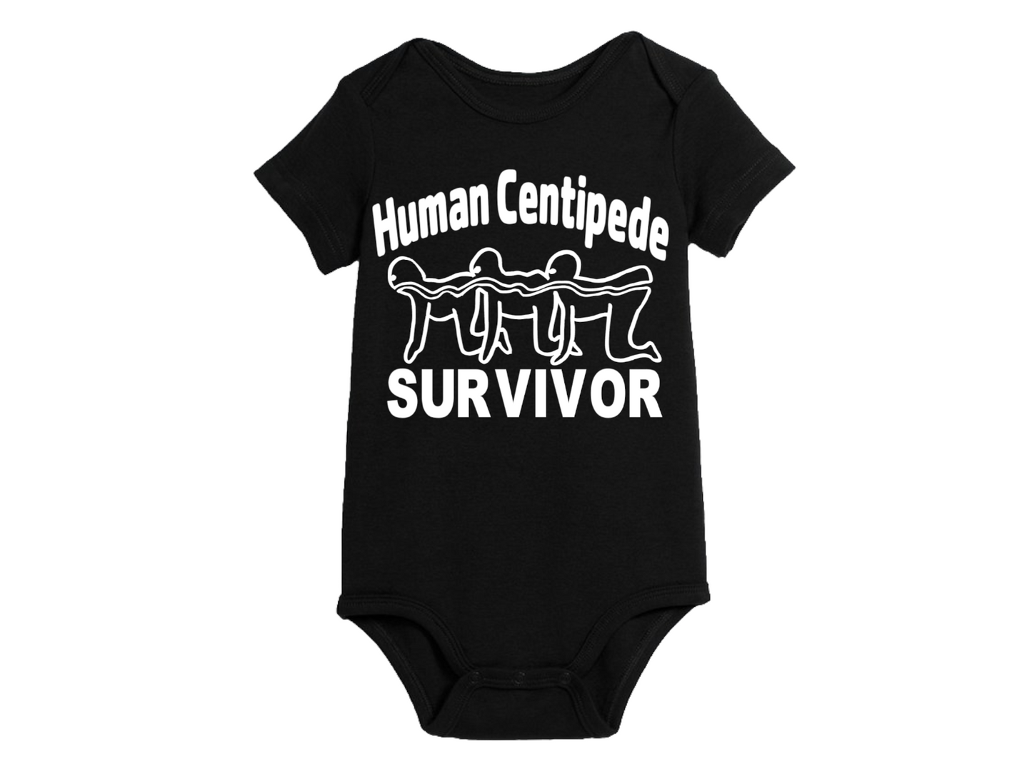 Human Centipede Survivor Childrens Bodysuit Newborn 24 Months Horror Halloween