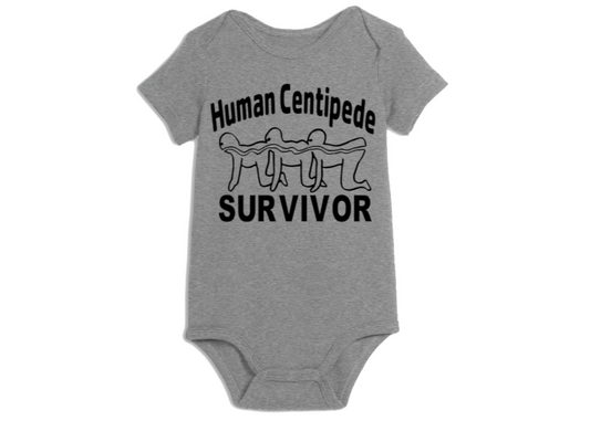 Human Centipede Survivor Childrens Bodysuit Newborn 24 Months Horror Halloween