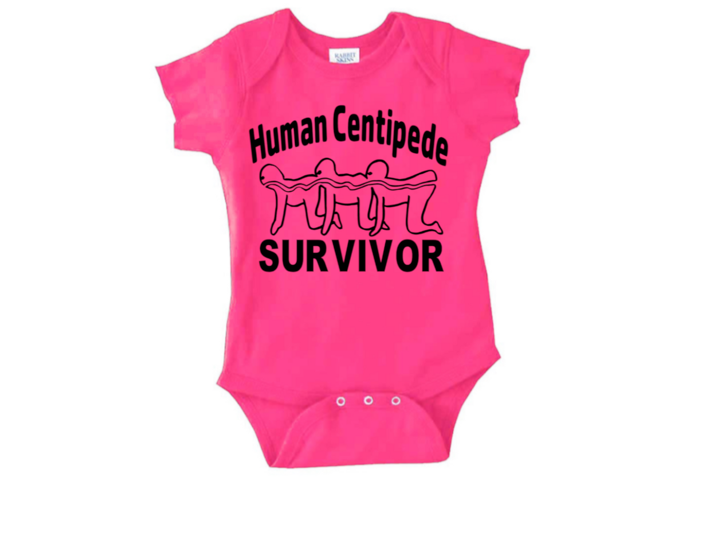 Human Centipede Survivor Childrens Bodysuit Newborn 24 Months Horror Halloween