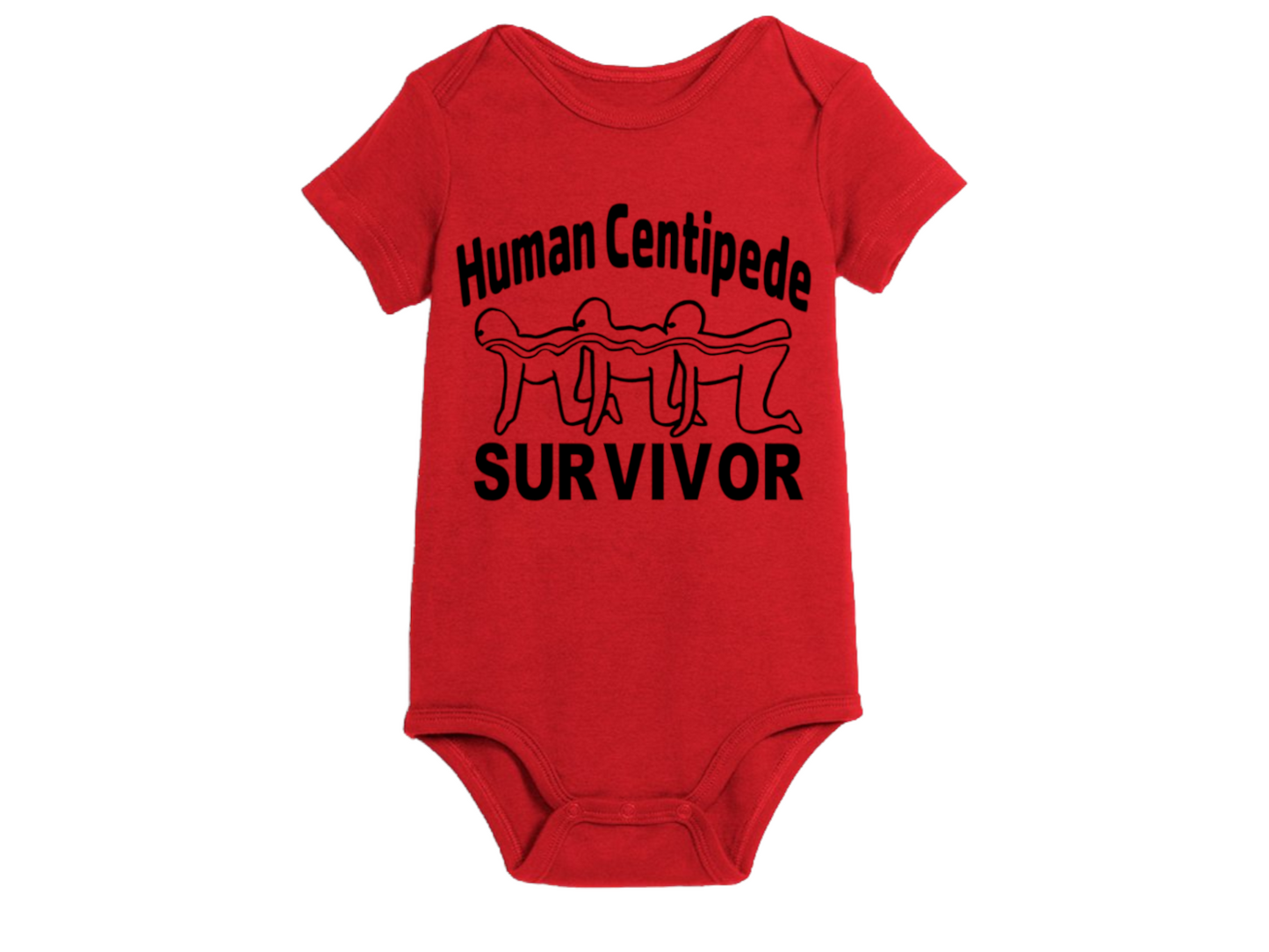 Human Centipede Survivor Childrens Bodysuit Newborn 24 Months Horror Halloween