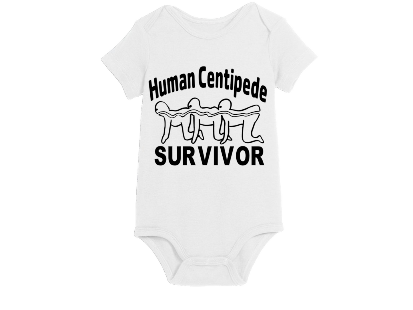 Human Centipede Survivor Childrens Bodysuit Newborn 24 Months Horror Halloween