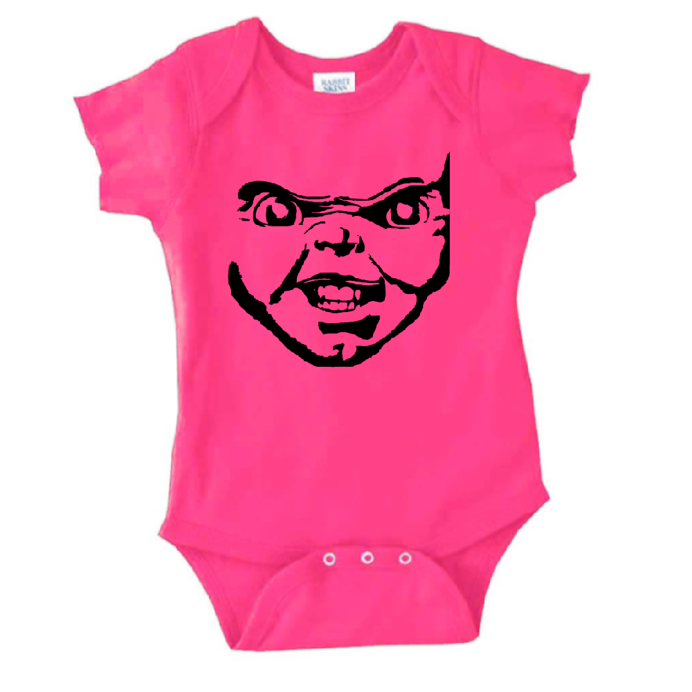 Chucky Child's Play Childrens Bodysuit Newborn 24 Months Horror Halloween