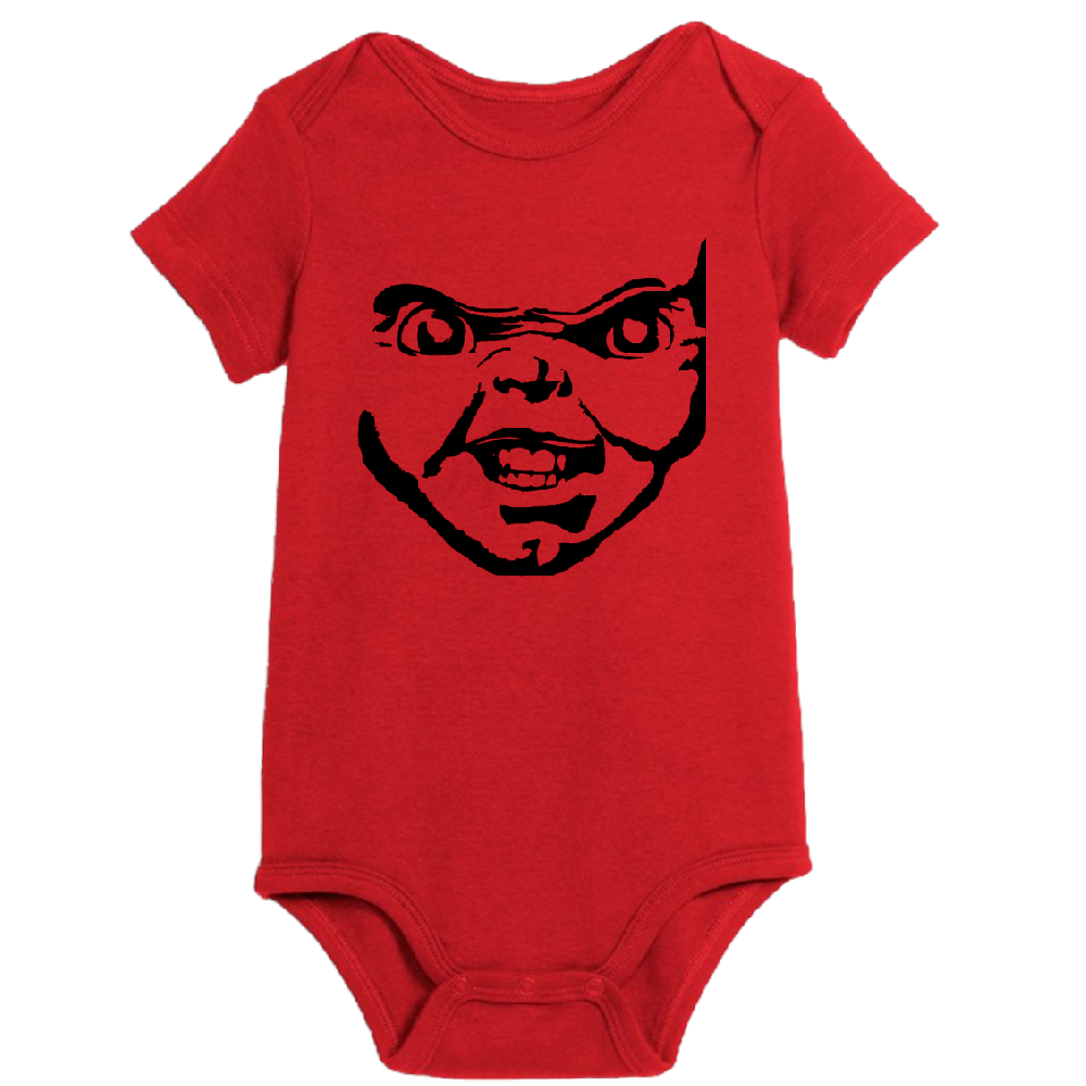 Chucky Child's Play Childrens Bodysuit Newborn 24 Months Horror Halloween