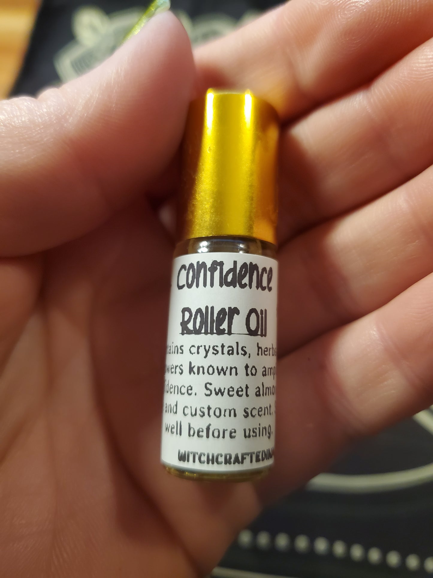 Confidence Roller Oil Perfume Holistic Health Beauty Small