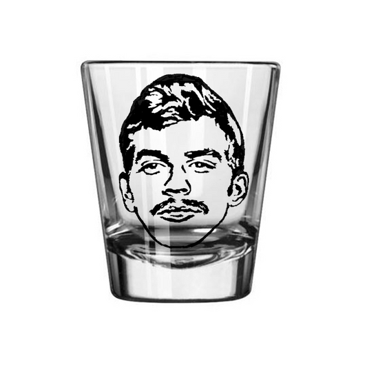 Jeffrey Dahmer True Crime Shot Glass Barware Horror Halloween Metaphysical