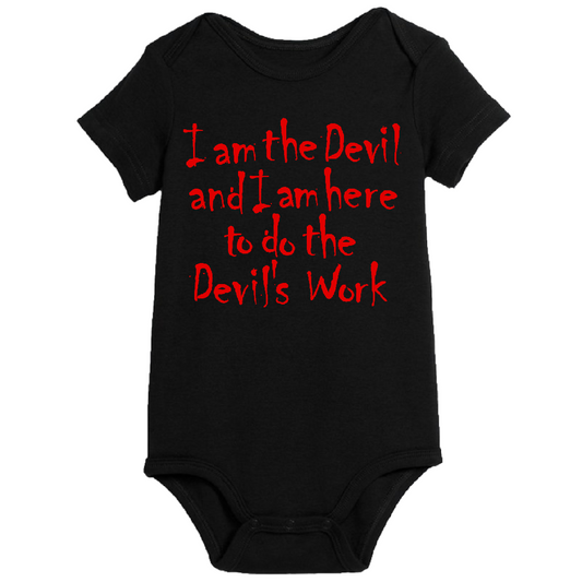 Otis Devils Work Devils Rejects Childrens Bodysuit Newborn 24 Months Horror Halloween