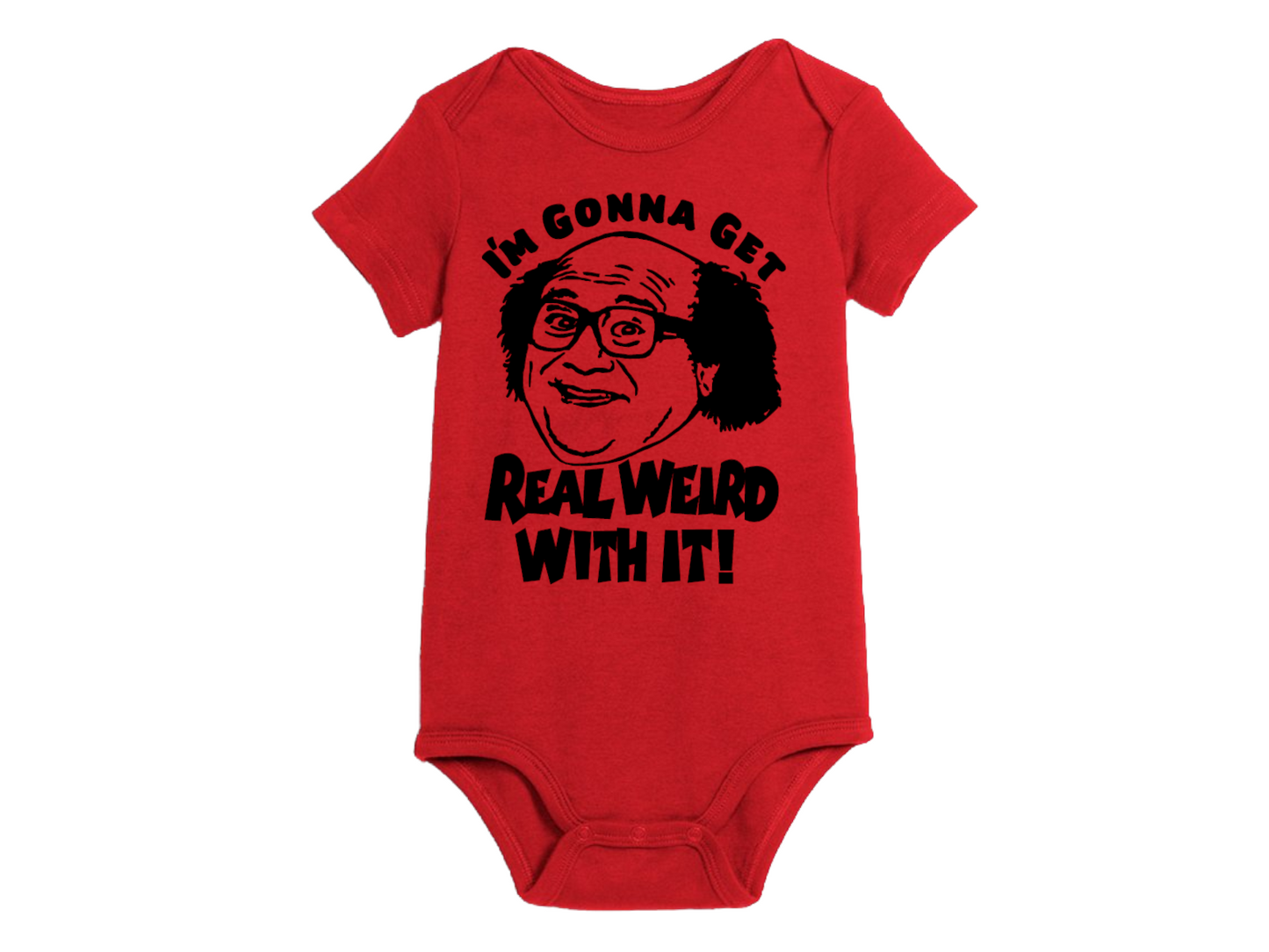 Frank Weird Always Sunny Philadelphia Childrens Bodysuit Newborn 24 Months Horror Halloween