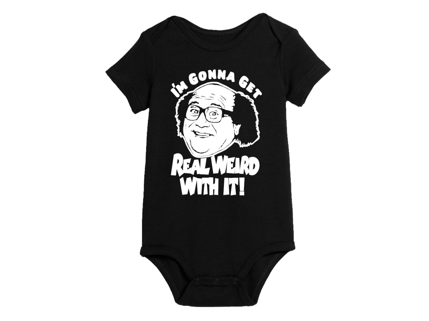 Frank Weird Always Sunny Philadelphia Childrens Bodysuit Newborn 24 Months Horror Halloween