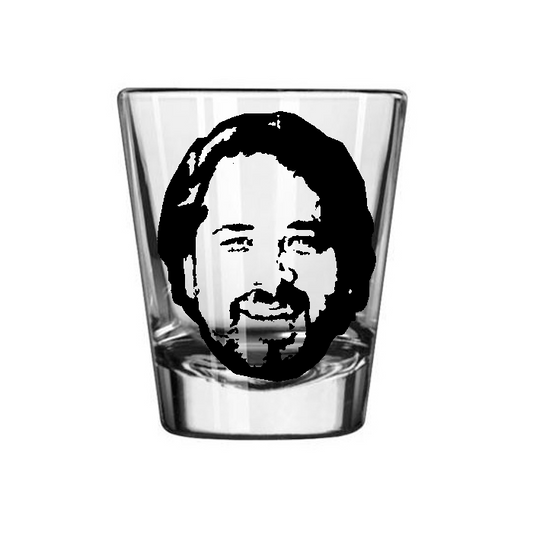 Jay Wasley Ghost Adventures Shot Glass Barware Horror Halloween Metaphysical
