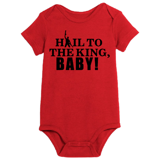 Evil Dead Hail King Childrens Bodysuit Newborn 24 Months Horror Halloween