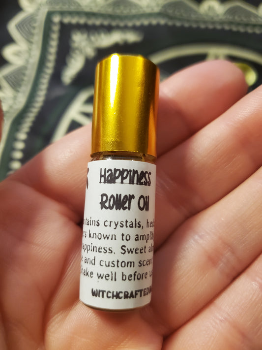 Happiness Roller Oil Perfume Holistic Health Beauty Small