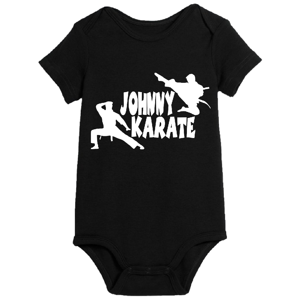 Parks Rec Johnny Karate Childrens Bodysuit Newborn 24 Months Horror Halloween
