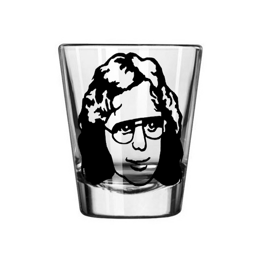 David Koresh Waco True Crime Shot Glass Barware Horror Halloween Metaphysical