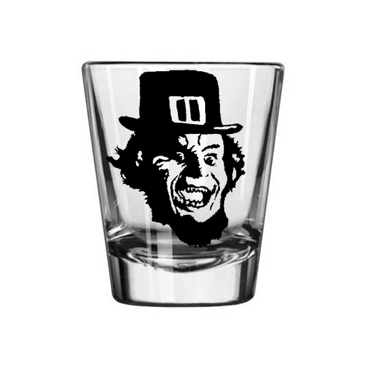Leprechaun Shot Glass Barware Horror Halloween Metaphysical