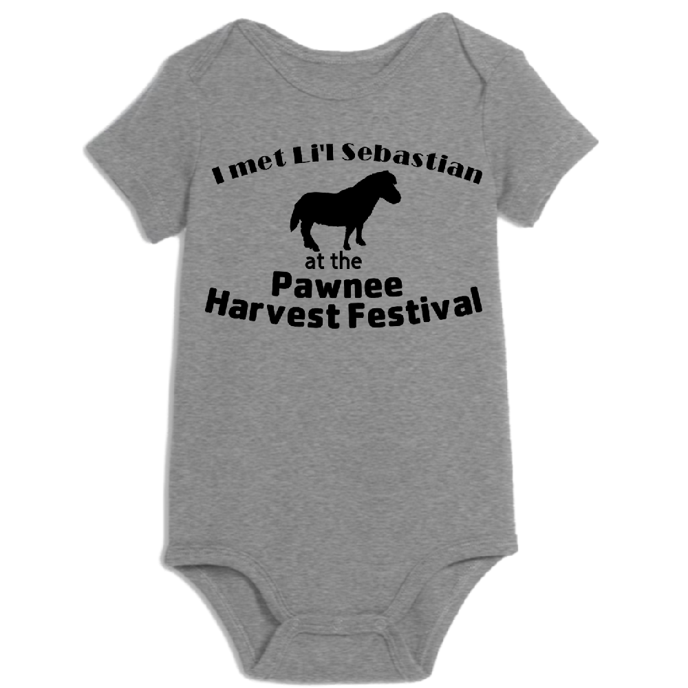 Parks Rec Pawnee Lil Sebastion Childrens Bodysuit Newborn 24 Months Horror Halloween