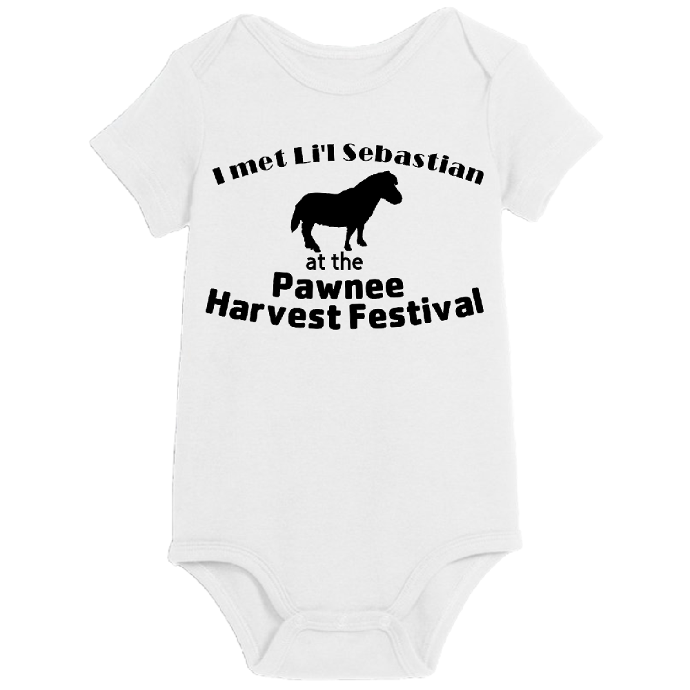 Parks Rec Pawnee Lil Sebastion Childrens Bodysuit Newborn 24 Months Horror Halloween