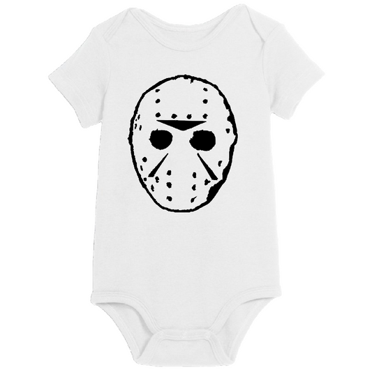 Jason Vorhees Friday the 13th Childrens Bodysuit Newborn 24 Months Horror Halloween