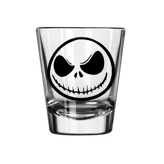 Jack Skellington Nightmare Before Christmas Shot Glass Barware Horror Halloween Metaphysical