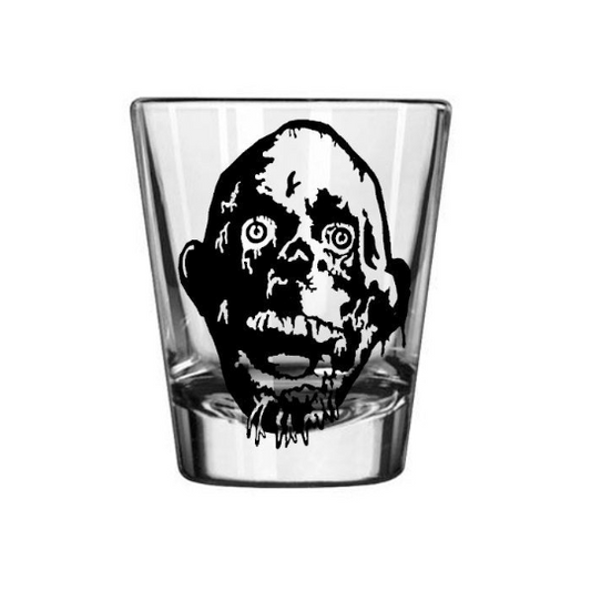Tarman Return Living Dead Shot Glass Barware Horror Halloween Metaphysical