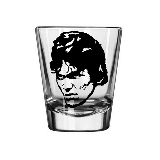 Richard Ramirez True Crime Shot Glass Barware Horror Halloween Metaphysical