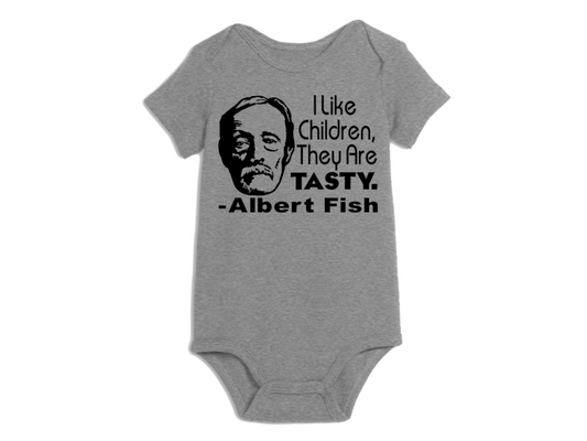Albert Fish Children Tasty True Crime Childrens Bodysuit Newborn 24 Months Horror Halloween