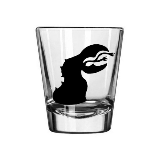 Tremors Graboid Shot Glass Barware Horror Halloween Metaphysical