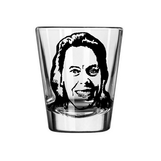 Aileen Wuornos True Crime Shot Glass Barware Horror Halloween Metaphysical