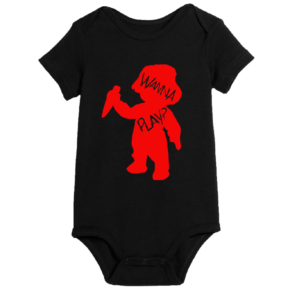 Chucky Child's Play Childrens Bodysuit Newborn 24 Months Horror Halloween