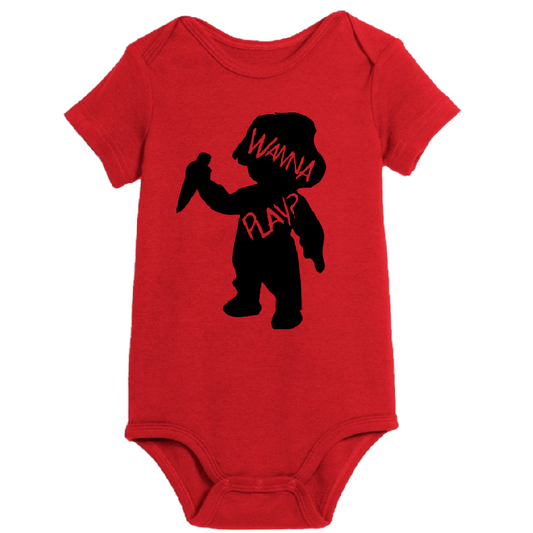 Chucky Child's Play Childrens Bodysuit Newborn 24 Months Horror Halloween