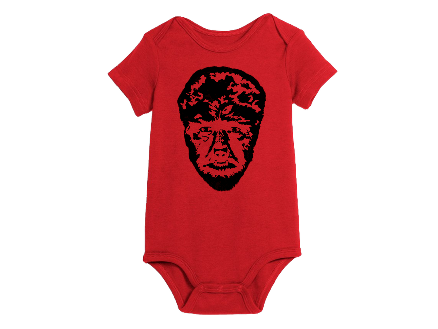 Wolfman Universal Monsters Childrens Bodysuit Newborn 24 Months Horror Halloween