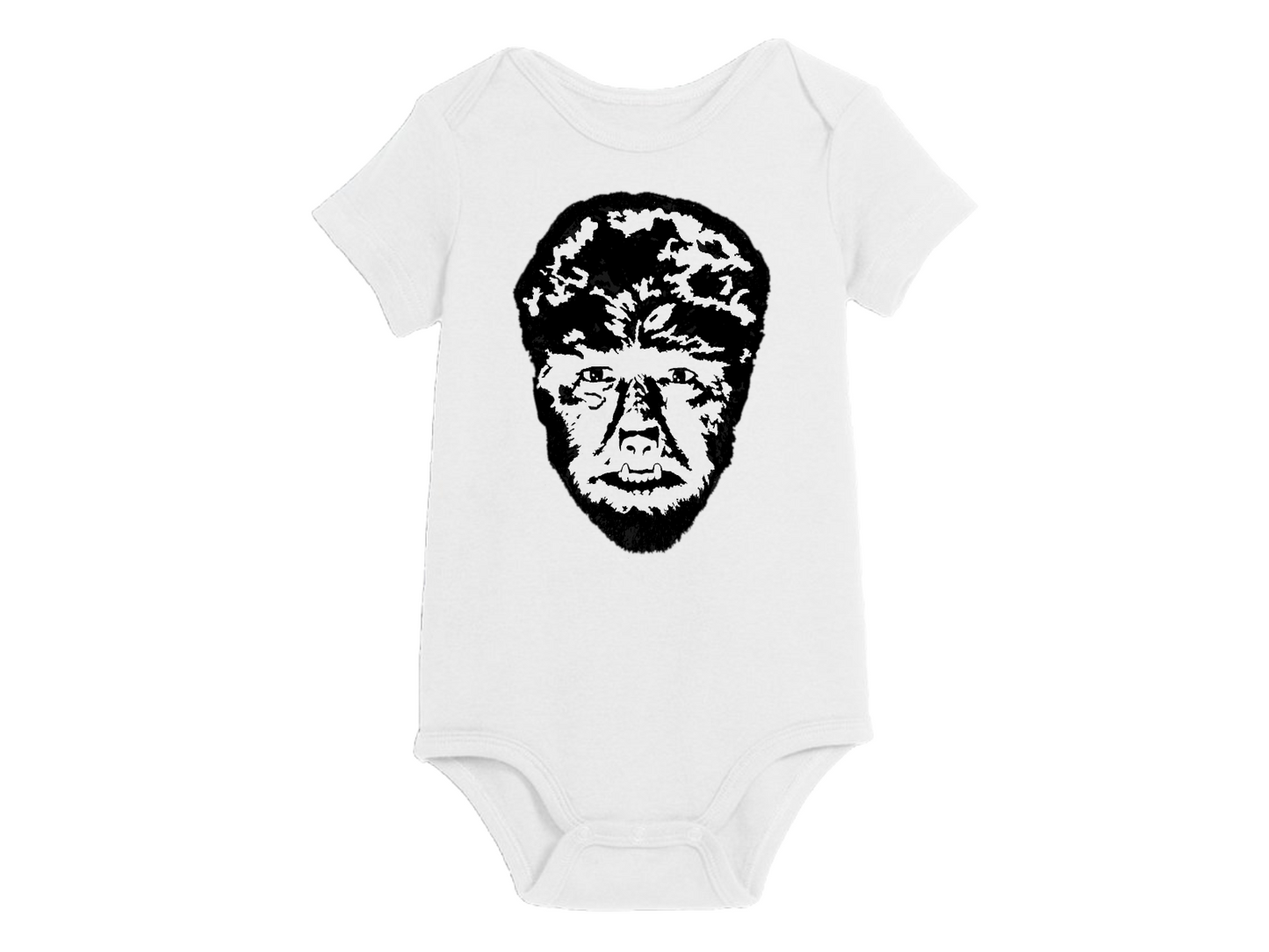 Wolfman Universal Monsters Childrens Bodysuit Newborn 24 Months Horror Halloween