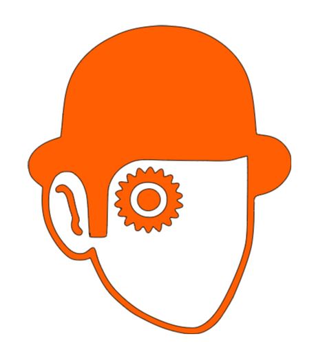 Clockwork Orange Alex Vinyl Decal Sticker Halloween Horror Metaphysical