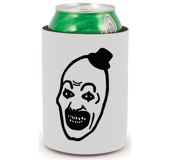 Art the Clown Terrifier Koozie Can Cooler Holder Horror True Crime Oddity Witchcraft