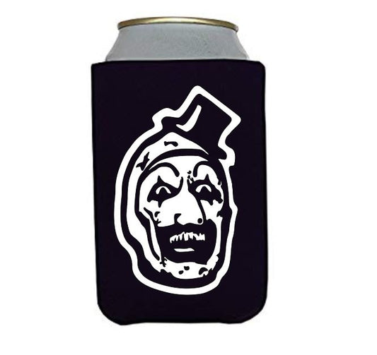 Art the Clown Terrifier Koozie Can Cooler Holder Horror True Crime Oddity Witchcraft