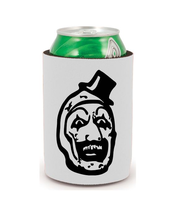 Art the Clown Terrifier Koozie Can Cooler Holder Horror True Crime Oddity Witchcraft