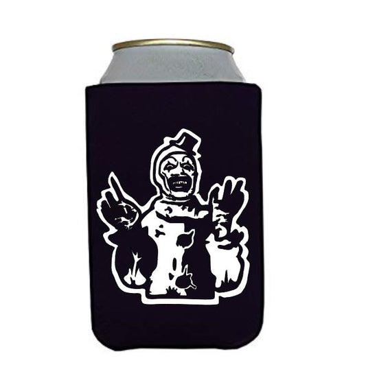 Art the Clown Terrifier Koozie Can Cooler Holder Horror True Crime Oddity Witchcraft