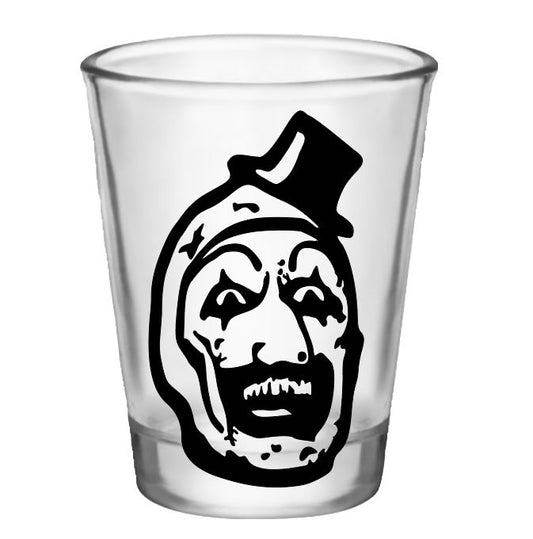 Art the Clown Terrifier Shot Glass Barware Horror Halloween Metaphysical