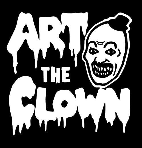 Art the Clown Terrifier Vinyl Decal Sticker Halloween Horror Metaphysical