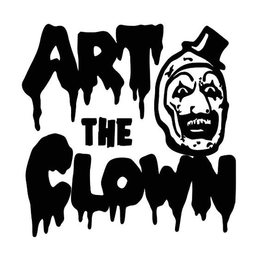Art the Clown Terrifier Vinyl Decal Sticker Halloween Horror Metaphysical