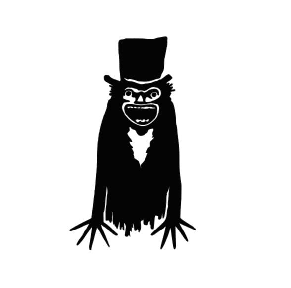 Babadook Figure Vinyl Decal Sticker Halloween Horror Metaphysical