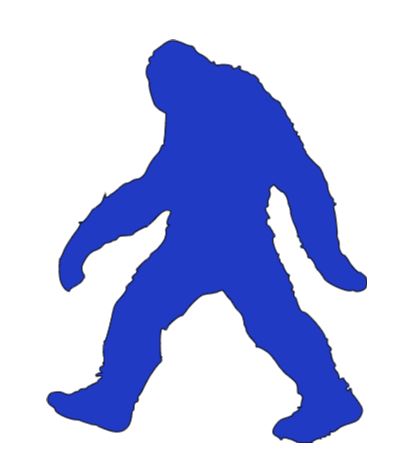 Bigfoot Cryptid Vinyl Decal Sticker Halloween Horror Metaphysical