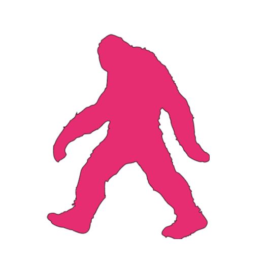 Bigfoot Cryptid Vinyl Decal Sticker Halloween Horror Metaphysical