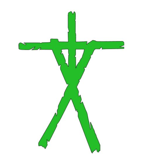 Blair Witch Project Cross Vinyl Decal Sticker Halloween Horror