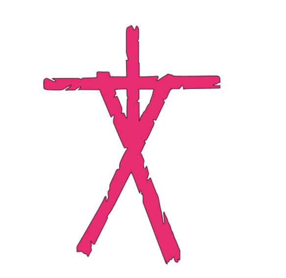 Blair Witch Project Cross Vinyl Decal Sticker Halloween Horror