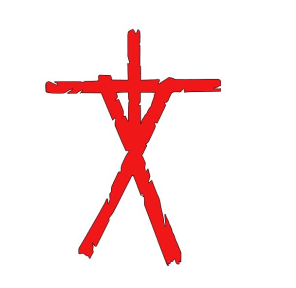 Blair Witch Project Cross Vinyl Decal Sticker Halloween Horror