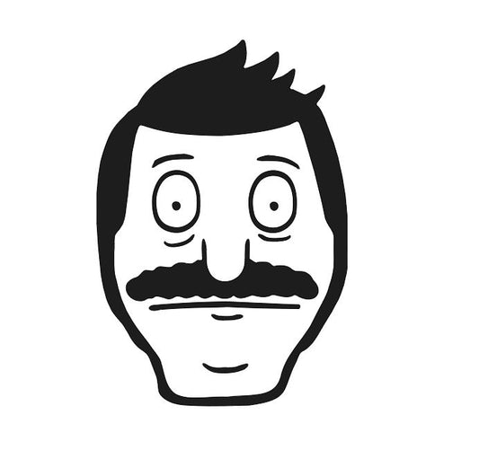 Bob Bob's Burgers Vinyl Decal Sticker Halloween Horror