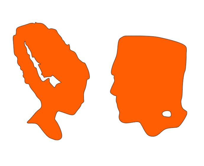 Bride and Frankenstein Universal Vinyl Decal Sticker Halloween Horror Metaphysical
