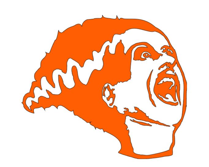 Bride of Frankenstein Universal Vinyl Decal Sticker Halloween Horror Metaphysical